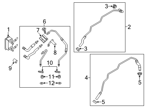 2017 Ford Fusion Trans Oil Cooler - Belts Diagram 3 - Thumbnail