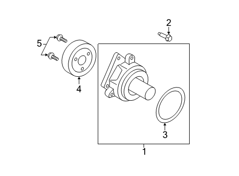 2011 Mercury Mariner Water Pump Diagram