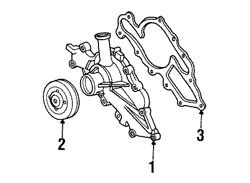 2002 Ford Windstar Water Pump Diagram
