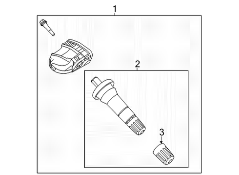 2024 Ford Maverick Tire Pressure Monitoring Diagram