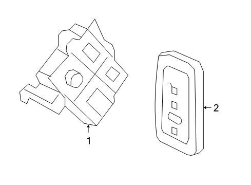 2011 Ford Expedition Keyless Entry Components Diagram