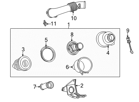 2003 Ford Excursion Air Intake Diagram