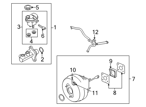 2011 Ford Flex Dash Panel Components Diagram