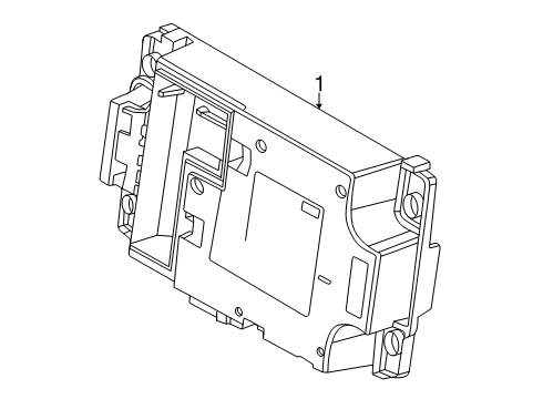 2024 Ford Ranger Communication System Components Diagram