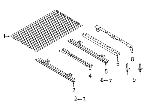 2020 Ford Ranger Floor Diagram 3 - Thumbnail