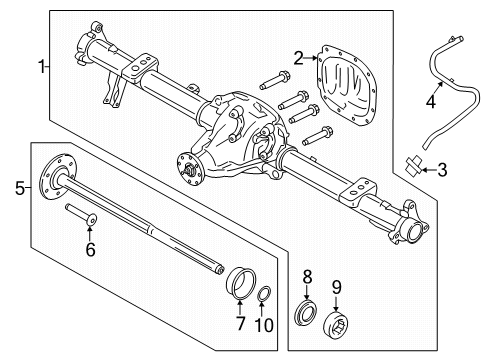 2024 Ford F-150 Rear Axle Diagram 5 - Thumbnail