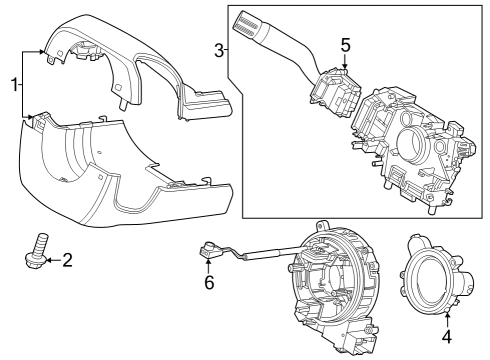 2025 Ford F-350 Super Duty Switches Diagram