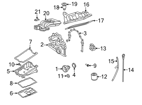 2009 Ford Explorer Engine Parts Diagram
