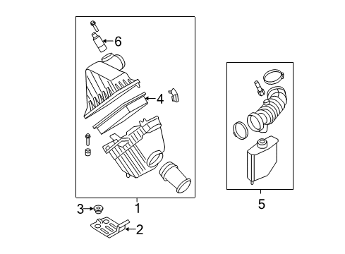 2006 Ford Five Hundred Filters Diagram