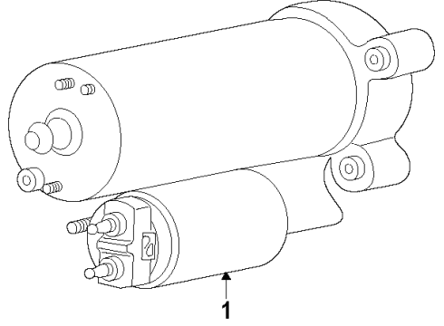 2018 Ford Escape Starter Diagram 4 - Thumbnail
