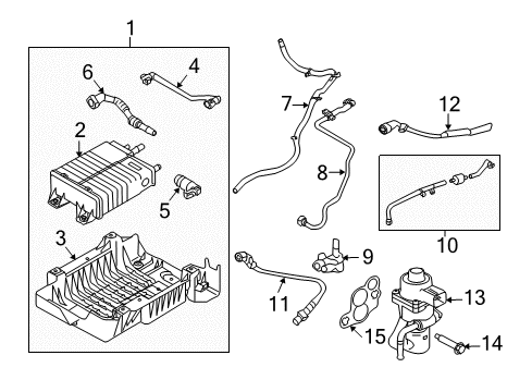 2011 Mercury Mariner EGR System Diagram