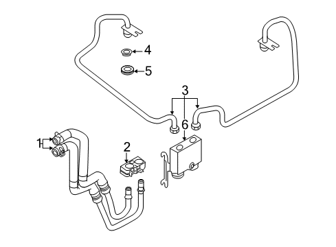 2019 Ford Flex Trans Oil Cooler Diagram