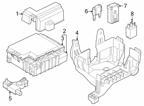 2024 Ford F-150 Lightning Fuse & Relay Diagram