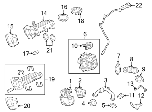 2025 Ford F-250 Super Duty EGR System Diagram