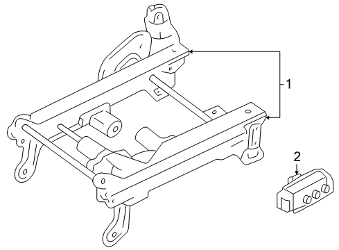 2006 Mercury Mariner Tracks & Components Diagram 2 - Thumbnail