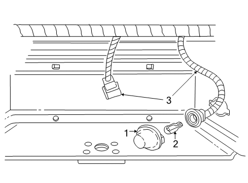 2000 Ford Excursion License Lamps Diagram