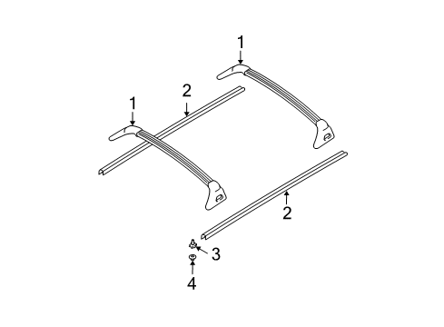 2004 Ford Expedition Luggage Carrier Diagram