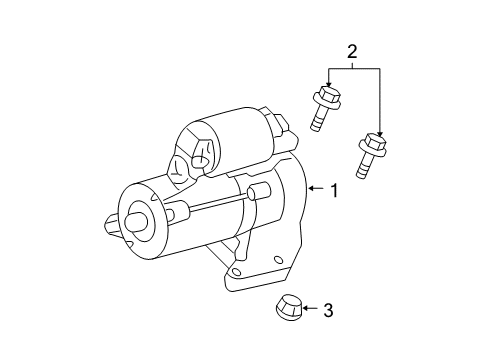 2008 Ford Escape Starter Diagram 2 - Thumbnail