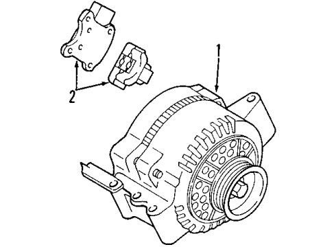 2004 Ford F-150 Heritage Alternator Diagram