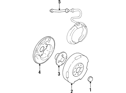 1999 Ford Escort Rear Brakes Diagram