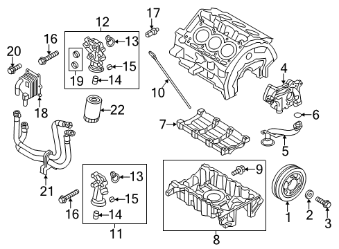 2013 Ford Explorer Engine Parts Diagram