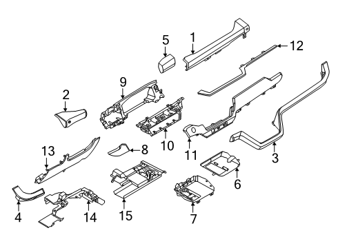 2025 Ford Explorer Instrument Panel Diagram