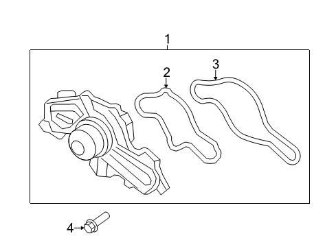 2013 Ford Edge Water Pump Diagram 2 - Thumbnail