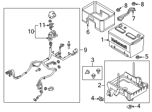 2013 Ford Explorer Battery Diagram