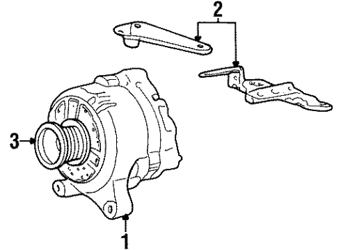2000 Mercury Grand Marquis Alternator Diagram