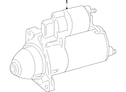 2018 Ford Fiesta Starter Diagram 3 - Thumbnail