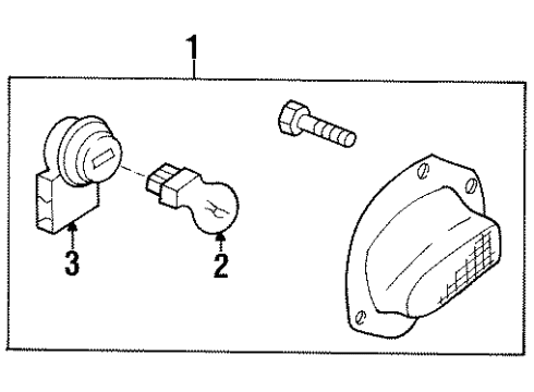 1999 Ford Escort Backup Lamps Diagram