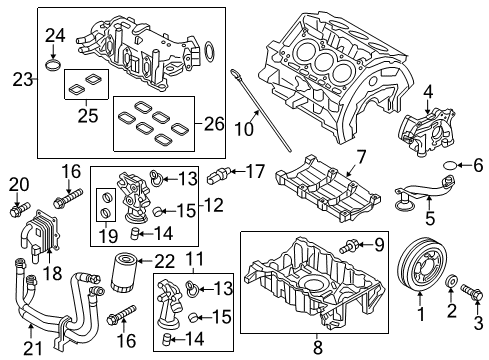2019 Ford Explorer Engine Parts Diagram 3 - Thumbnail