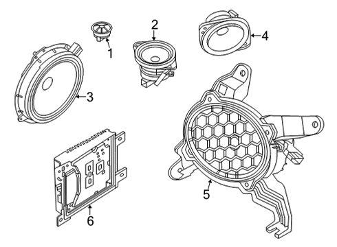 2024 Ford Maverick Sound System Diagram