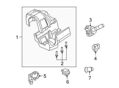 2008 Ford Explorer Sport Trac Switches Diagram