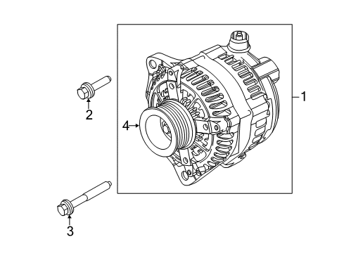 2013 Ford F-250 Super Duty Alternator Diagram