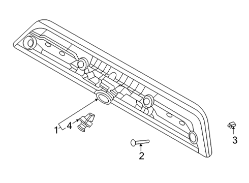 2022 Ford F-150 Parking Aid Diagram 10 - Thumbnail