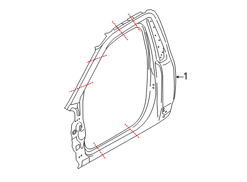 2016 Ford F-150 Aperture Panel Diagram 3 - Thumbnail
