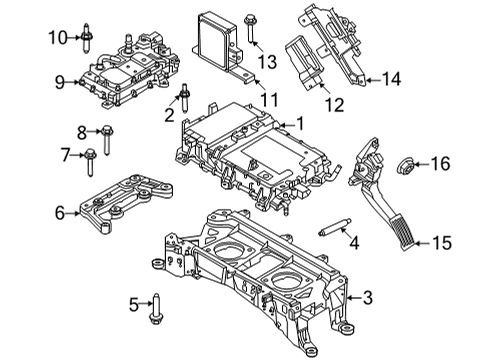 2024 Ford Mustang Mach-E Fuel Supply Diagram