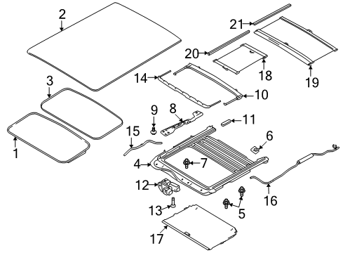 2016 Ford Flex Sunroof Diagram