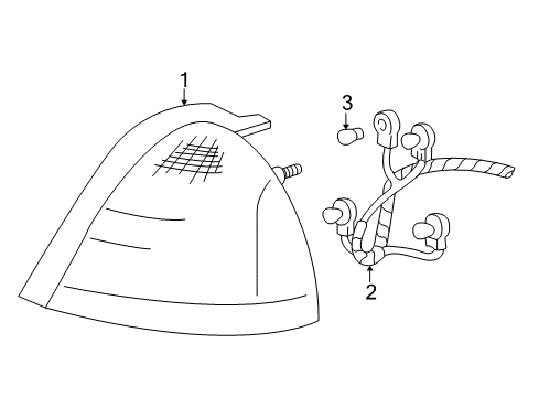 2008 Ford Crown Victoria Bulbs Diagram