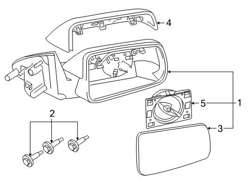 2010 Ford Focus Outside Mirrors Diagram