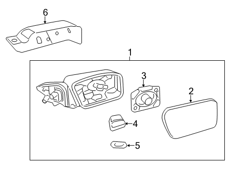 2006 Lincoln Zephyr Mirrors Diagram
