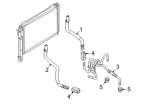 2011 Mercury Mariner Trans Oil Cooler Lines Diagram