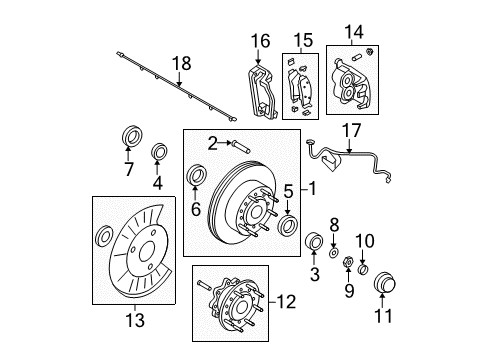 2009 Ford F-350 Super Duty Anti-Lock Brakes Diagram