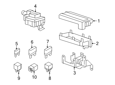 2006 Ford Explorer Electrical Components Diagram