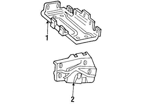 1988 Ford Bronco Battery Diagram
