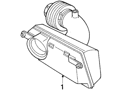 1984 Lincoln Continental Air Inlet Diagram