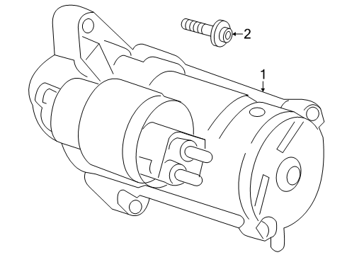 2025 Ford Transit-150 Starter Diagram