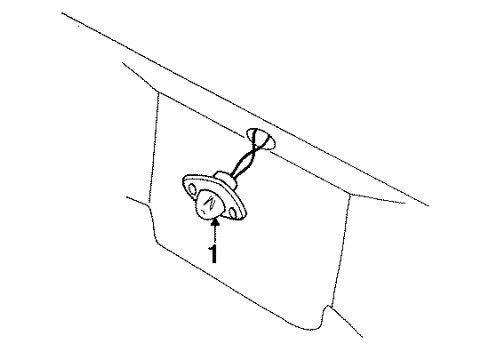 1996 Mercury Cougar License Lamps Diagram