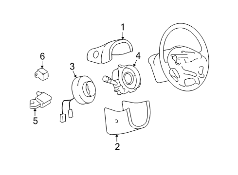 2000 Lincoln LS Switches Diagram